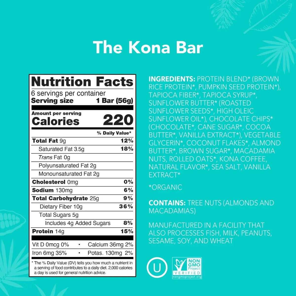 The Kona Bar - Protein Bars - A Better Snack for Every Day K0