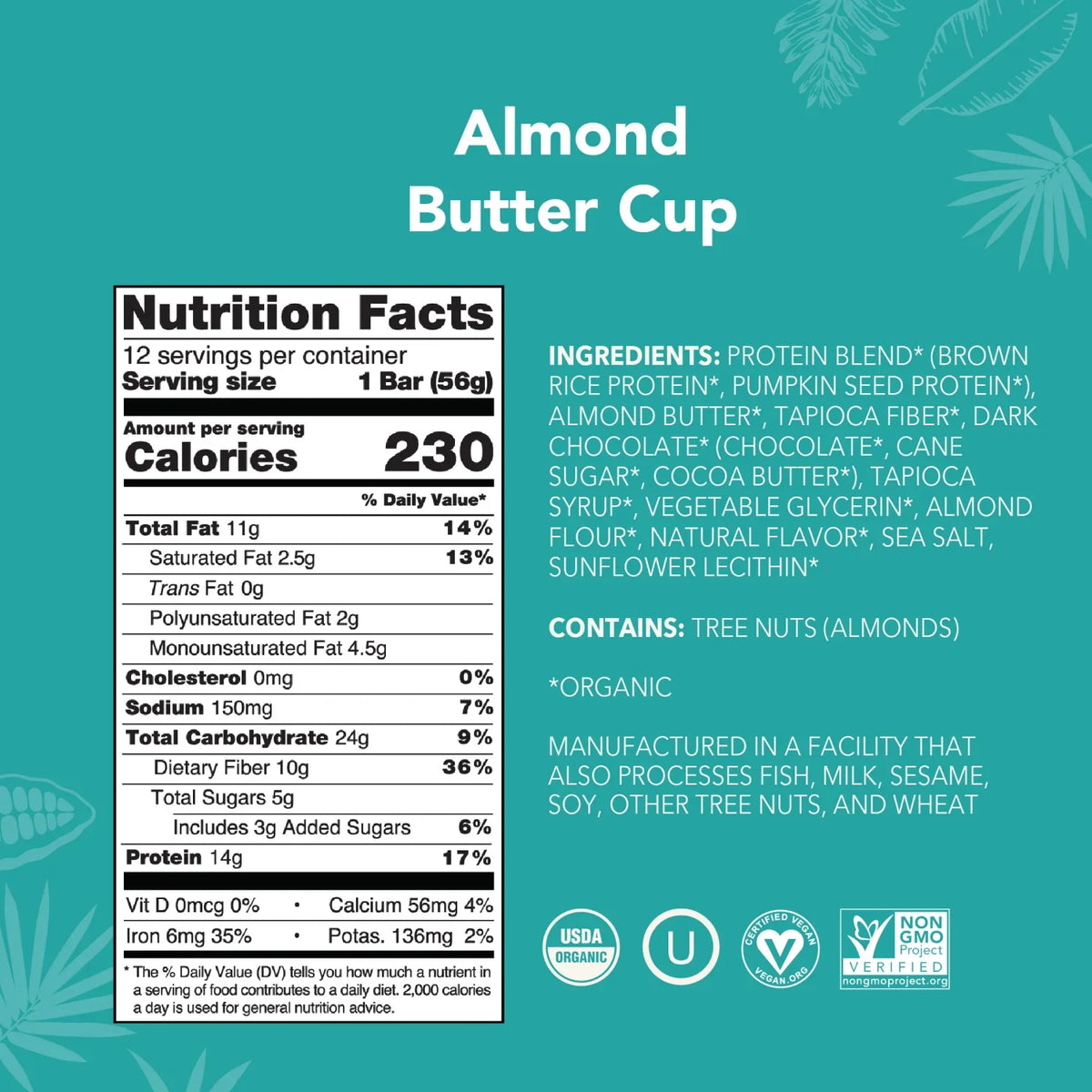Almond Butter Cup - Protein Bars - Protein-Packed and Ready to Go P5