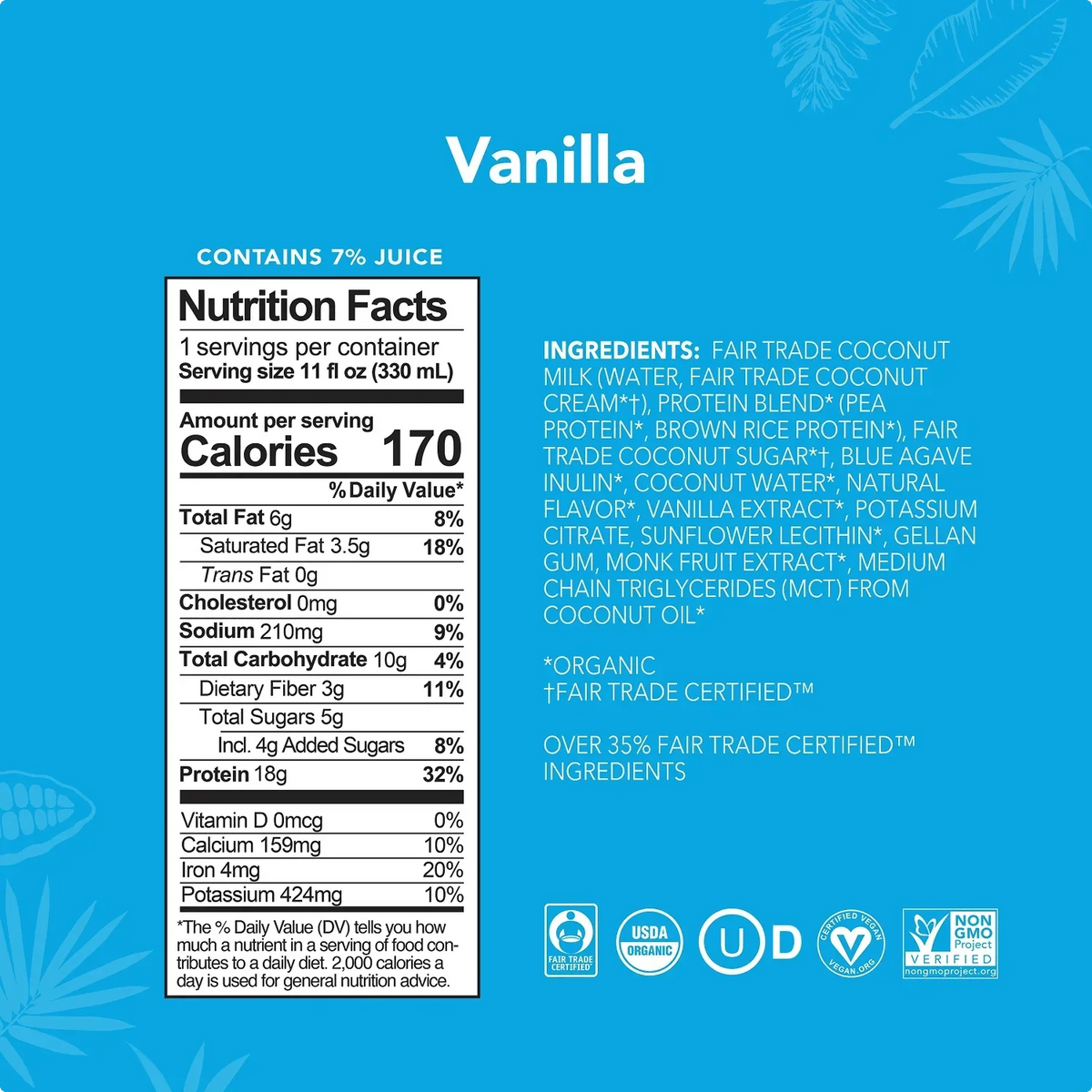 Vanilla - Protein Drinks - Protein-Packed and Ready to Go E4